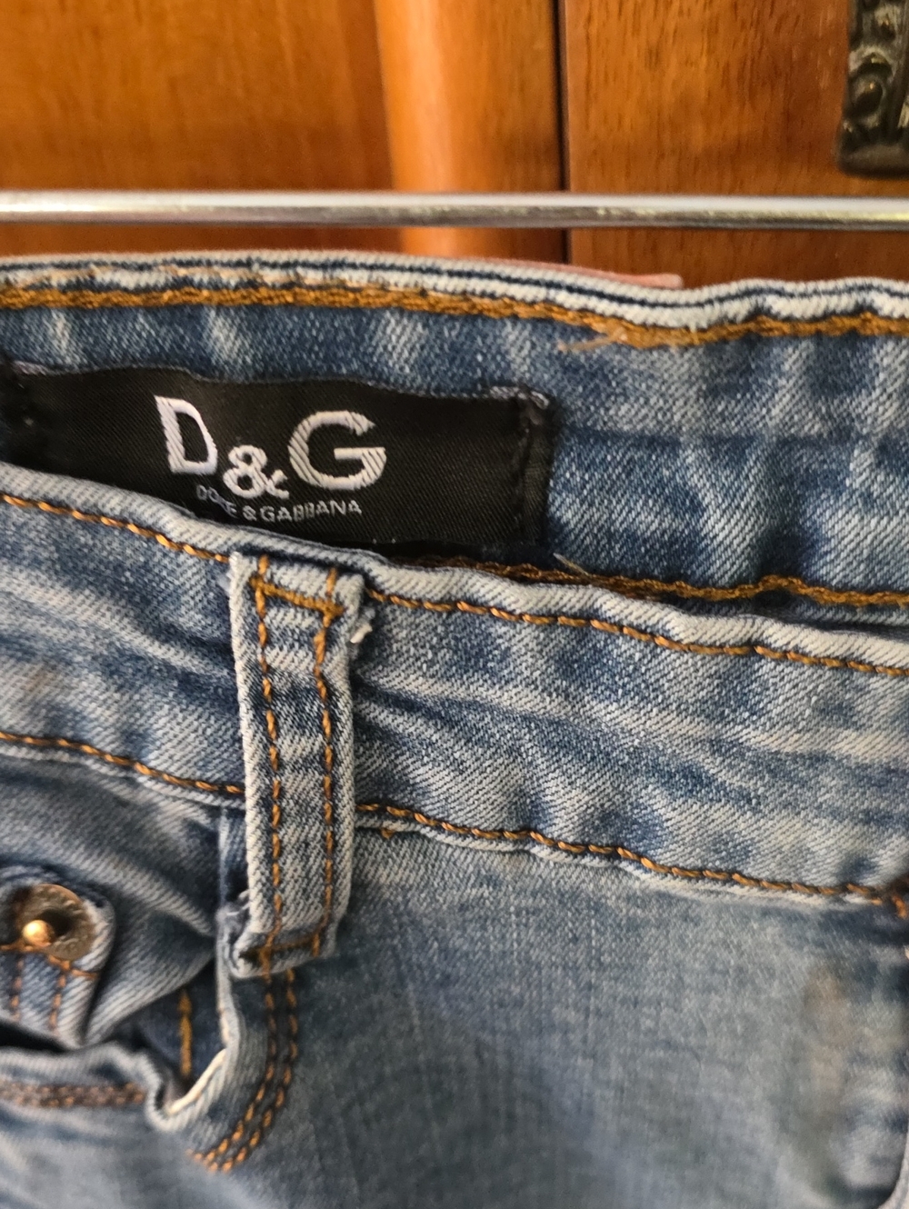 D&G Women's Medium Blue Skinny Jeans - Picture 2 of 10